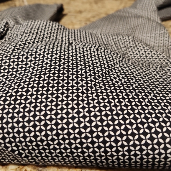 J. Jill Houndstooth Abstract Preppy Slim Ankle Pants 6 Petite - Picture 5 of 5